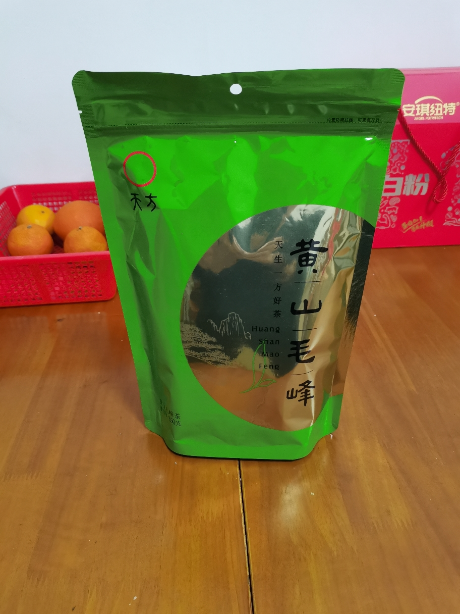 [中华特色]池州馆 春茶新茶天方茶叶250g/袋装 黄山毛峰绿茶散装雨前土种毛峰醇香耐泡 安徽天方茶叶 华东晒单图