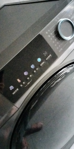 海尔(Haier)12公斤 大容量 变频 滚筒洗衣机 1级能效 525大筒径 洗净比1.12 XQG120-L50DS晒单图