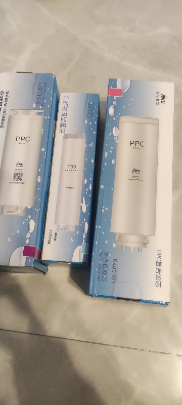 帮客材配 Whirlpool惠而浦净水器R400C89(R400CA1)R600C89净水机T33后置活性炭滤芯 第3级晒单图