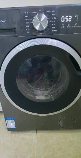 小天鹅(LittleSwan)滚筒洗衣机TG10V28T全自动家用 1.21洗净比 蒸汽除菌螨 10公斤 以旧换新晒单图