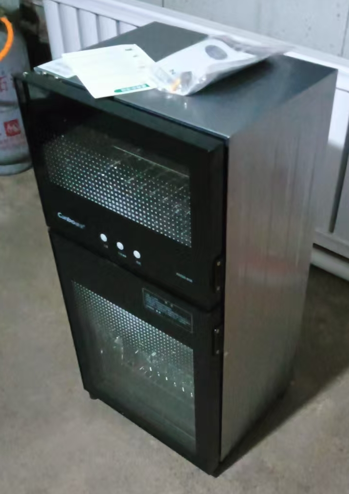 康宝(Canbo)立式消毒柜 家用小型 厨房消毒碗柜 碗筷餐具国标二星级消毒90L消毒柜 XDZ90-B38晒单图