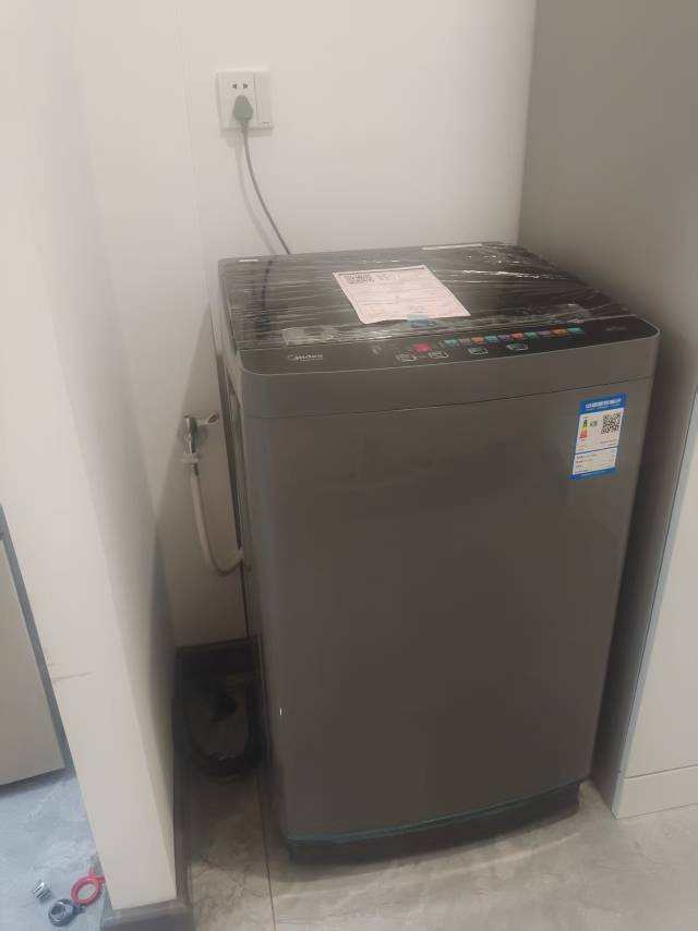 美的(Midea)洗衣机全自动波轮9公斤大容量MB90V39E升级专利免清洗十年桶如新 宿舍租房家用晒单图