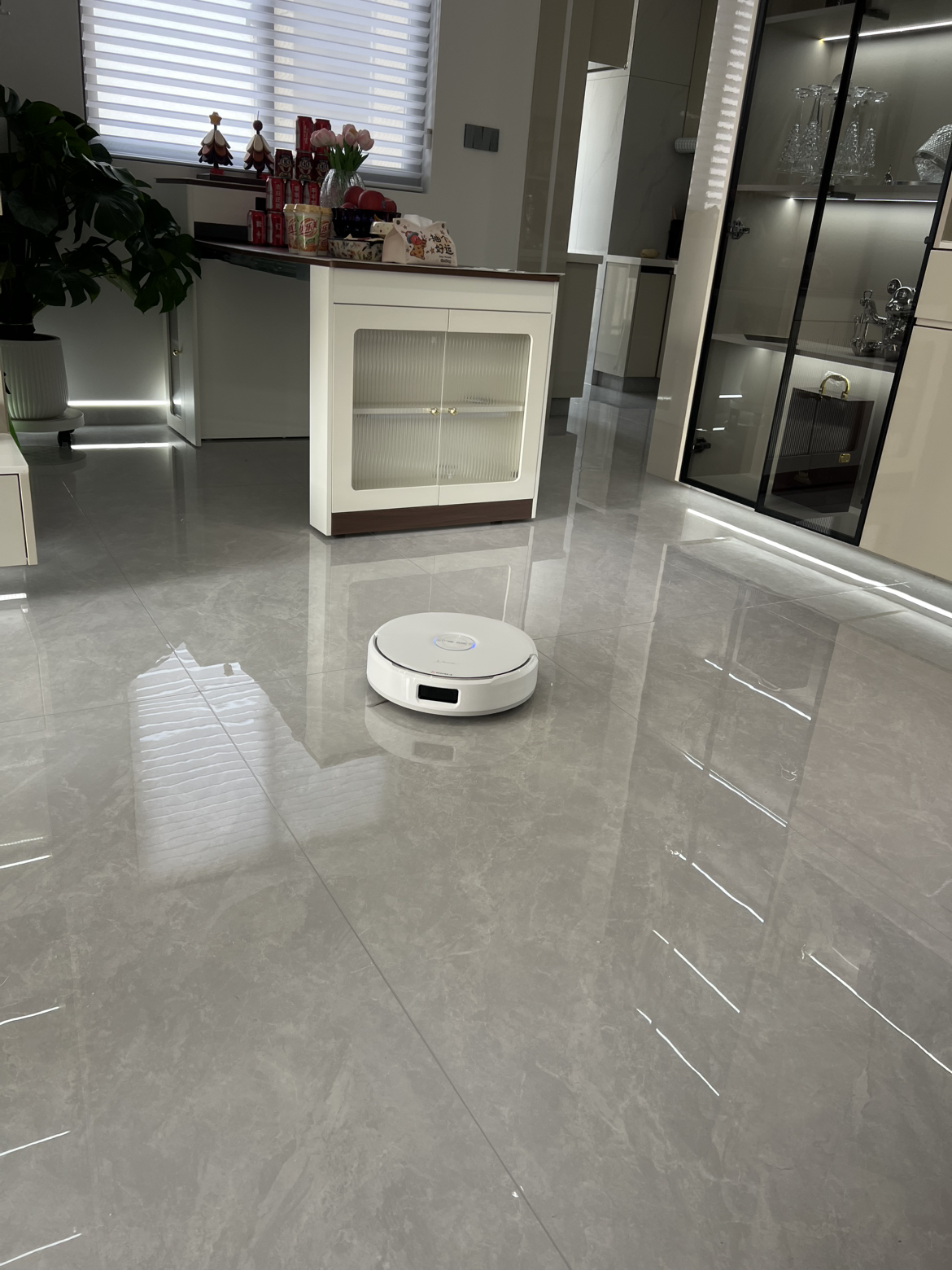 云鲸(NARWAL)扫地机器人J6智能扫拖一体机器人 扫拖一体自动清洗全自动擦地机上下水版[重磅上新]晒单图