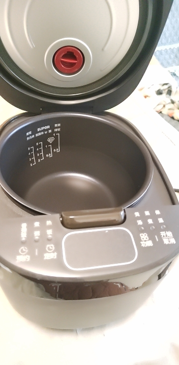 苏泊尔(SUPOR)电饭煲3升大容量 家用2-3人智能多功能 电饭锅煮饭锅蓝钻厚釜内胆 炫彩触控屏 SF30FC0187晒单图