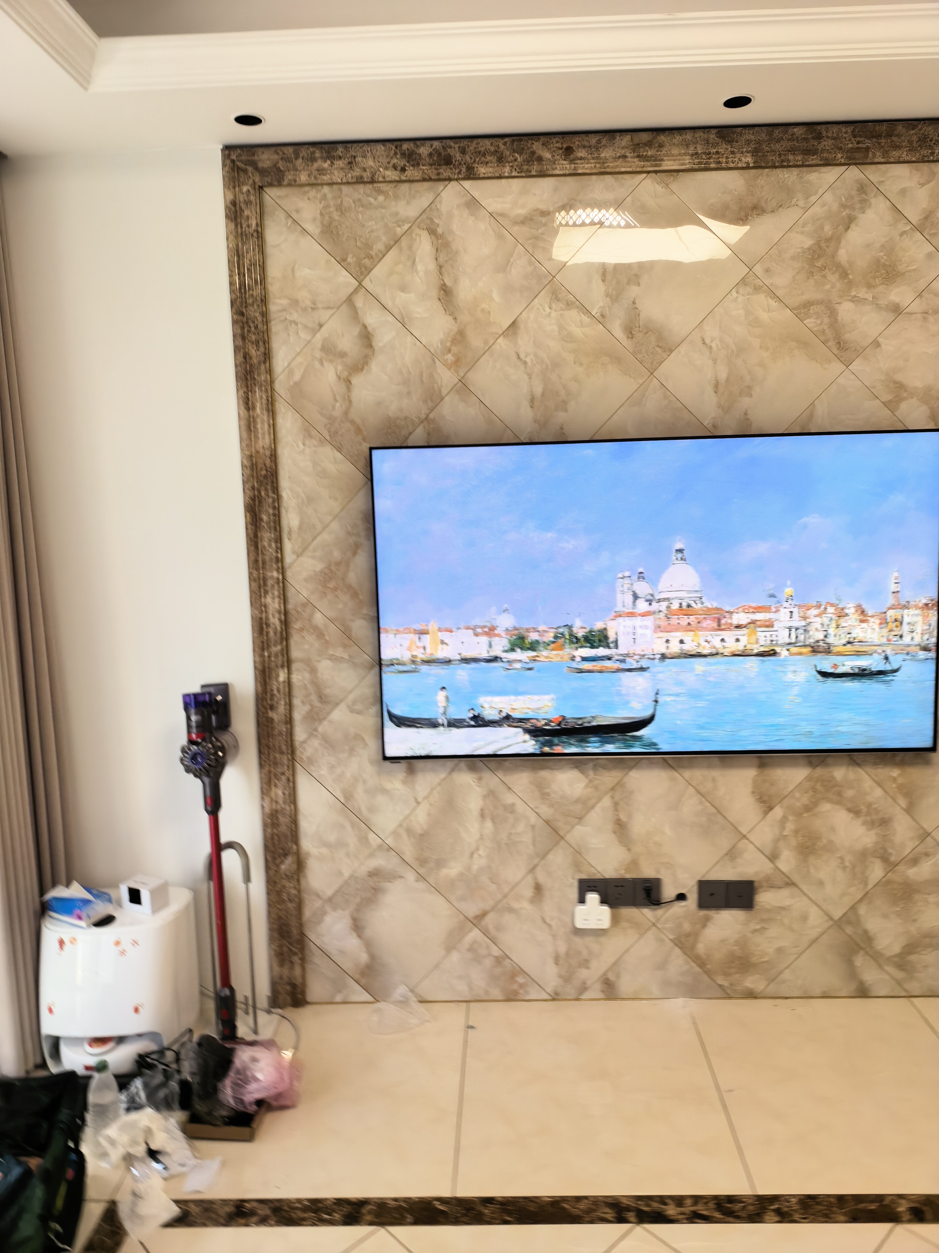 创维壁纸电视75A7H Pro 26年新品 国家补贴75英寸 MiniLED 超薄100%无缝贴墙 艺术电视晒单图