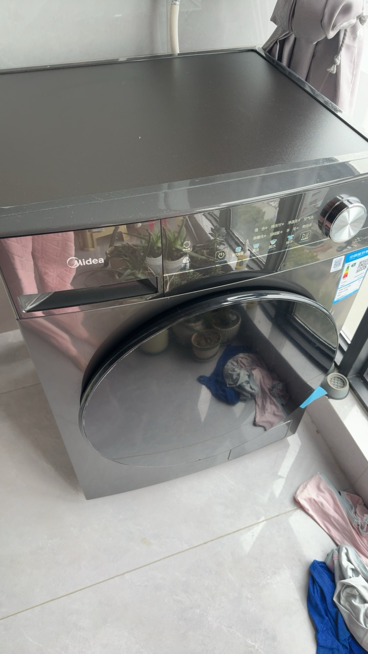 [官方旗舰店]美的10公斤洗烘一体机滚筒洗衣机全自动家用 1.1超高洗净比MD100V36T 除菌净螨节能净速 简尚系列晒单图