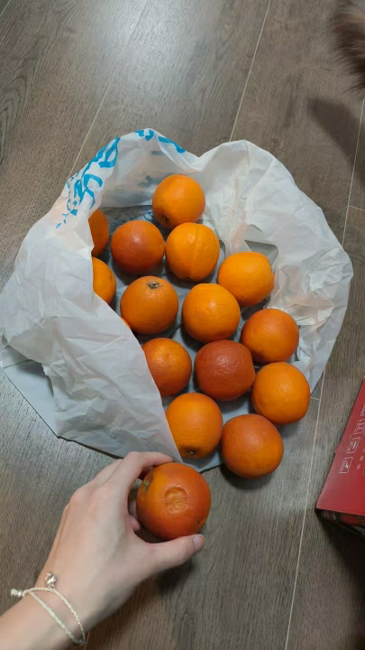 [熊猫鸟]塔罗科血橙 净重5斤装 大果 单果65mm+红心肉橙子 新鲜水果 新鲜孕妇 水果橙子晒单图