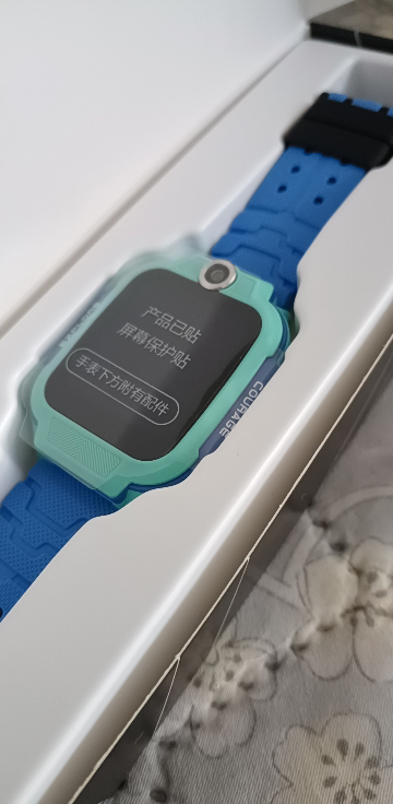 小天才电话手表 N5碧波绿 长续航防水GPS定位智能手表 学生儿童移动联通4G视频拍照手表手机男女孩晒单图