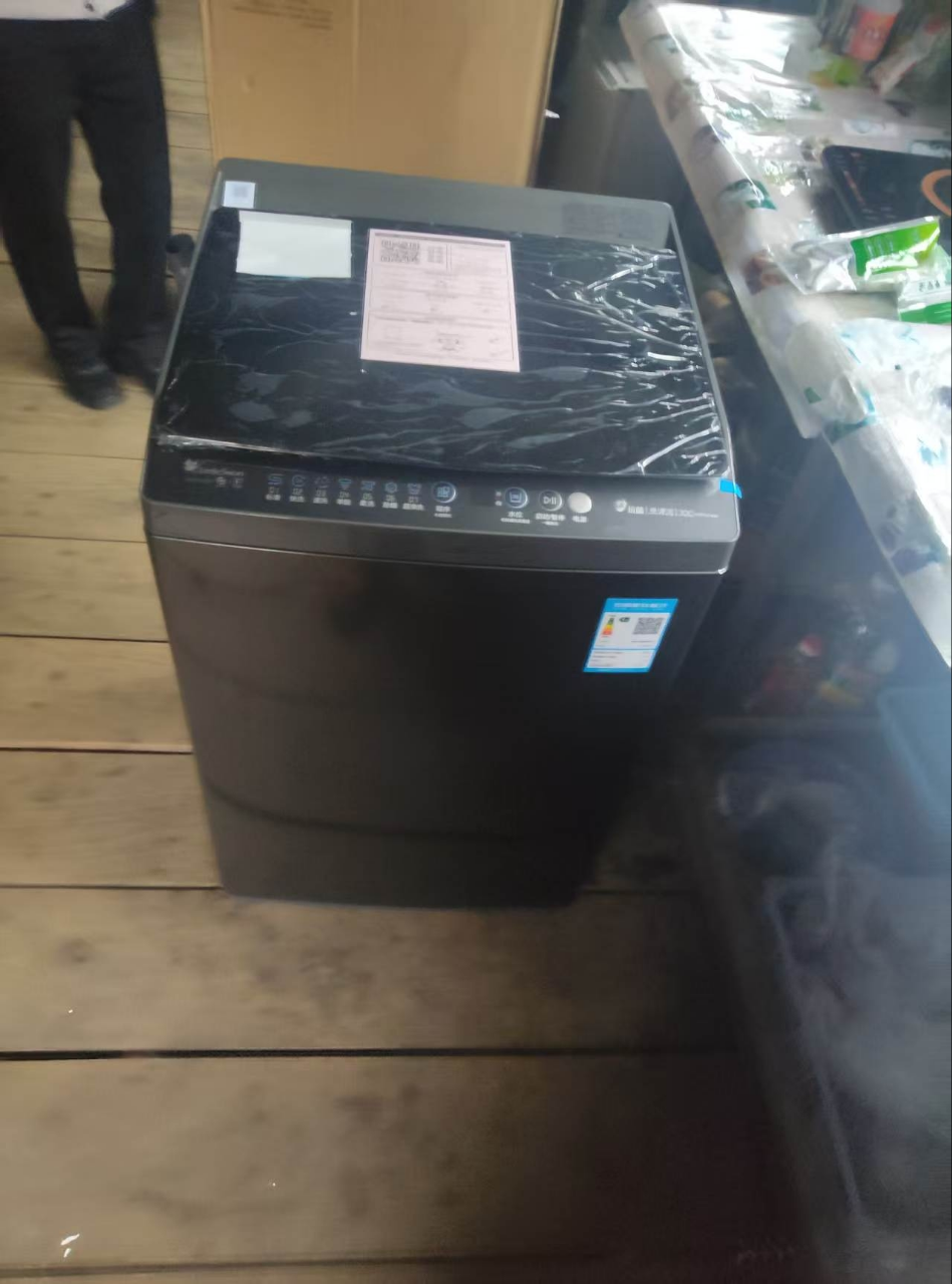 [苏宁自营]小天鹅全自动8kg金属钛波轮洗衣机 TB80V26DT 直驱变频 一级能效 大容量家庭使用晒单图