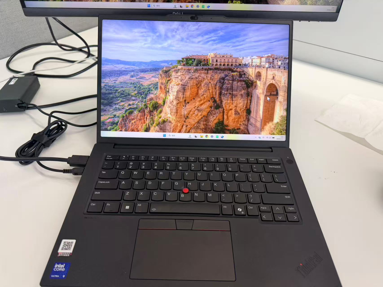 联想ThinkPad T14p 00CD 高性能工程师本 14.5英寸 (Ultra 9-285H 32G 1T)黑色 官方标配晒单图