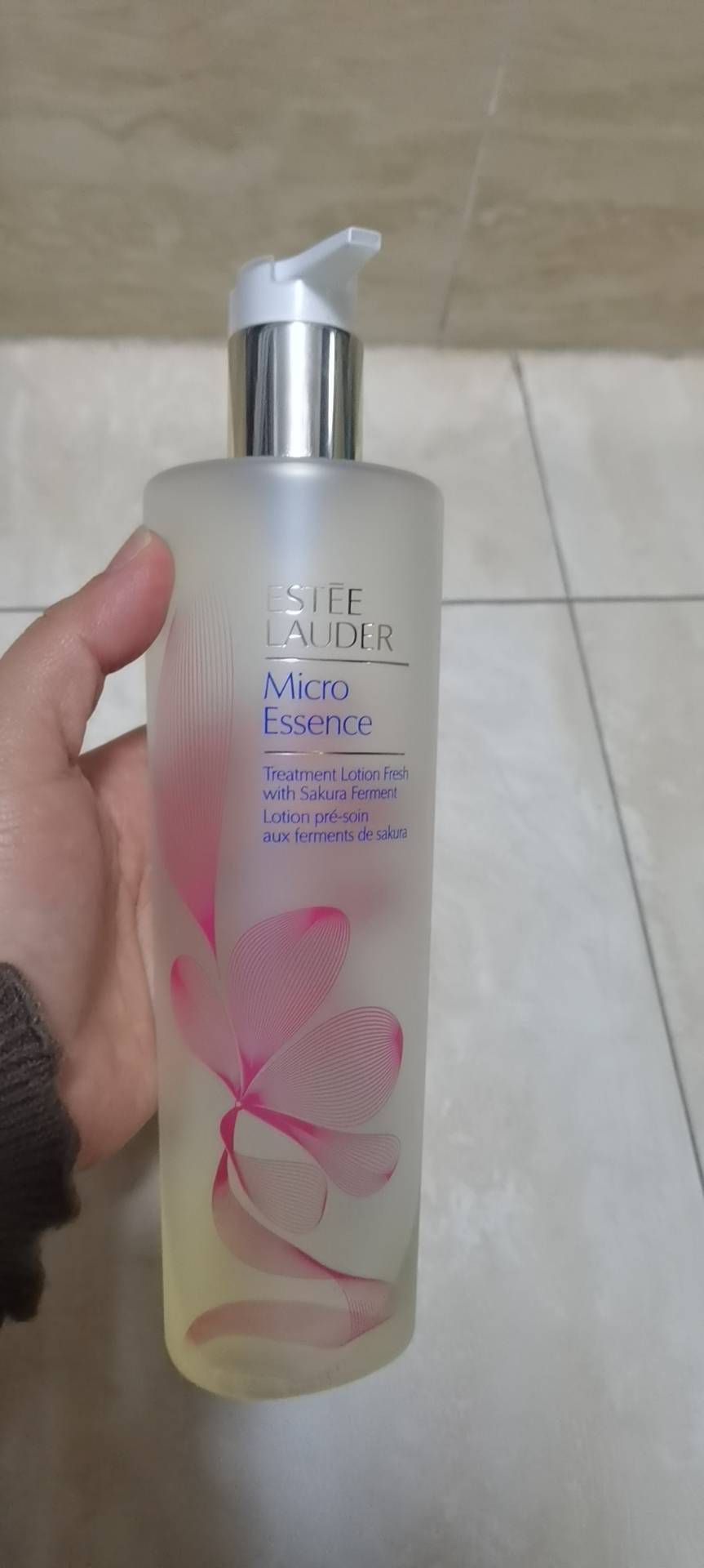 雅诗兰黛(Estee Lauder)樱花原生液精华水400ml 平衡水油补水保湿舒缓提亮晒单图
