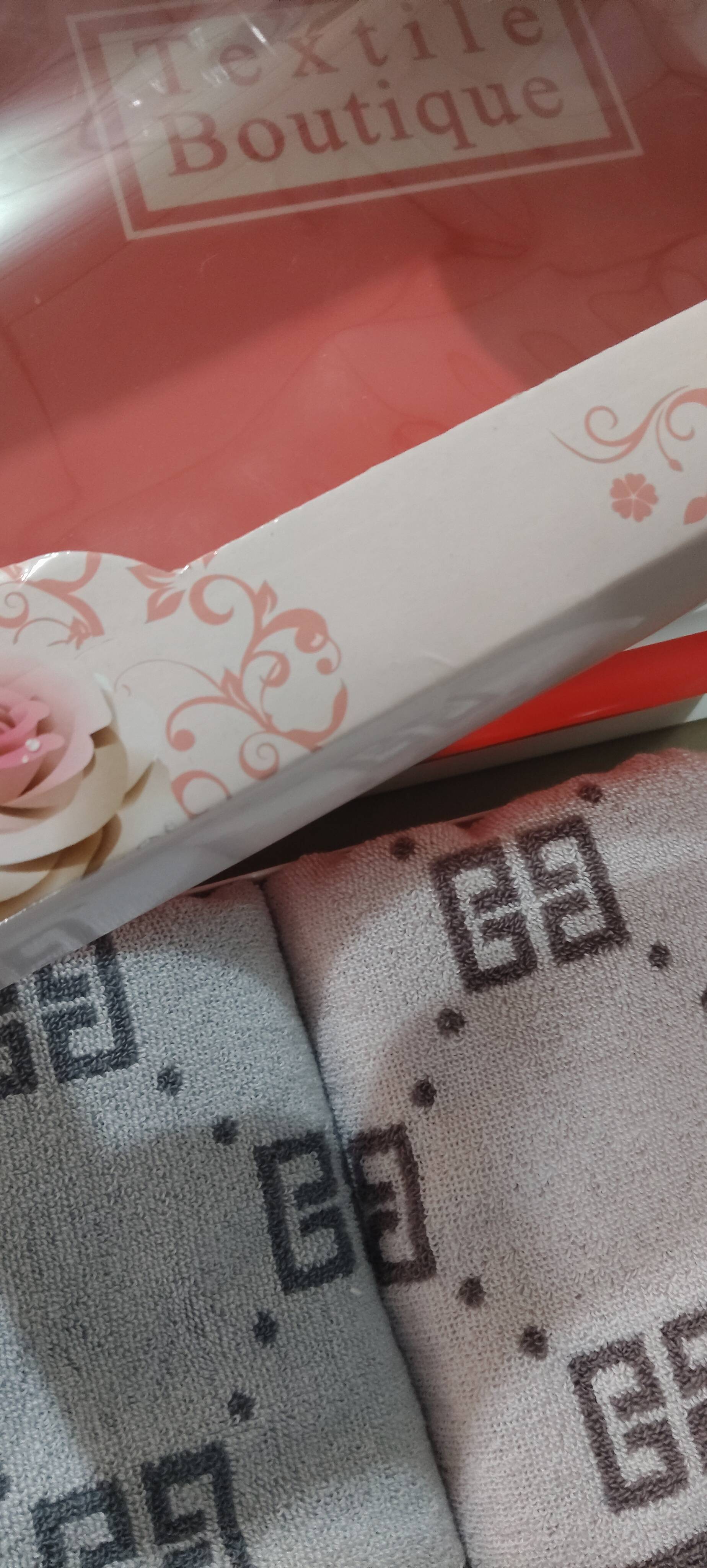 世纪金鹰 时尚提花全棉加厚毛巾礼盒两件套晒单图