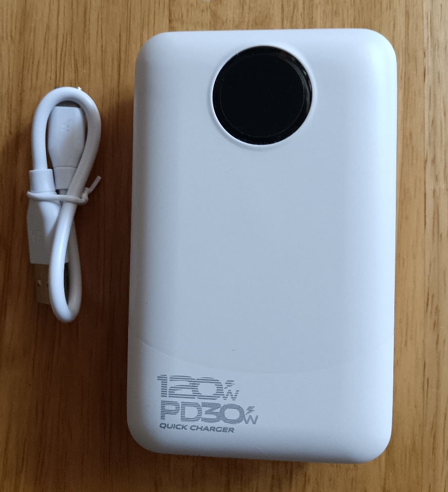 [国家认证3c充电宝]酷客 超薄全兼容自带线超级快充移动电源(20000mAh)充电宝 可上飞机晒单图