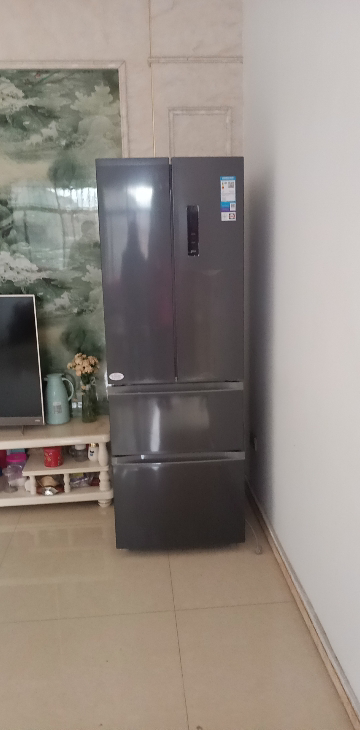 [官方正品]美的325升多门冰箱一级双变频四开门小型冰箱超薄风冷无霜节能低噪BCD-325WFPM(E) 以旧换新晒单图