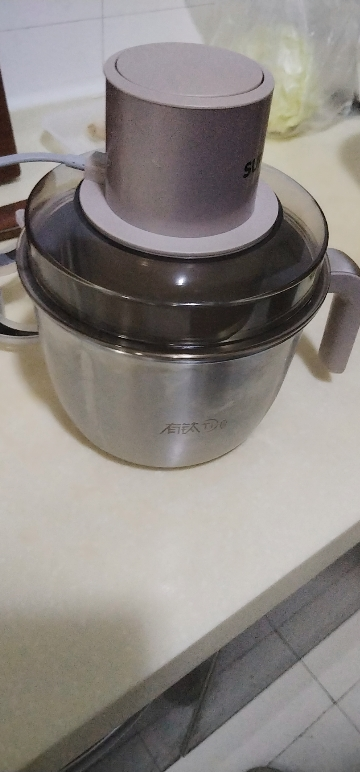 苏泊尔(SUPOR)绞肉机家用电动小型全自动多功能碎肉绞馅辅食大容量钛刀不锈钢碗(2副刀片) JR78-G220晒单图