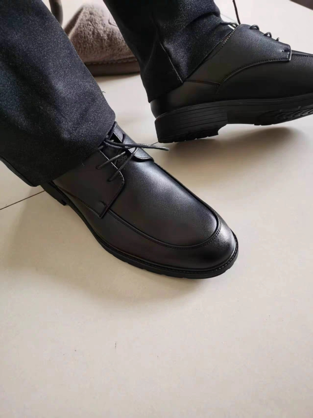 依莲纱嫚 商务皮鞋 35-44码 /双晒单图