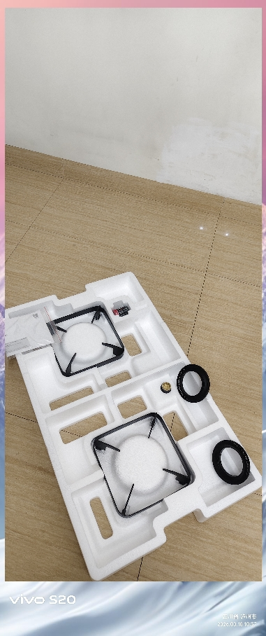 华帝(vatti)嵌入式家用燃气灶炉具 5.2kW大火力灶 可调节开孔尺寸 台嵌两用灶i10105(天然气)炉头可拆卸晒单图