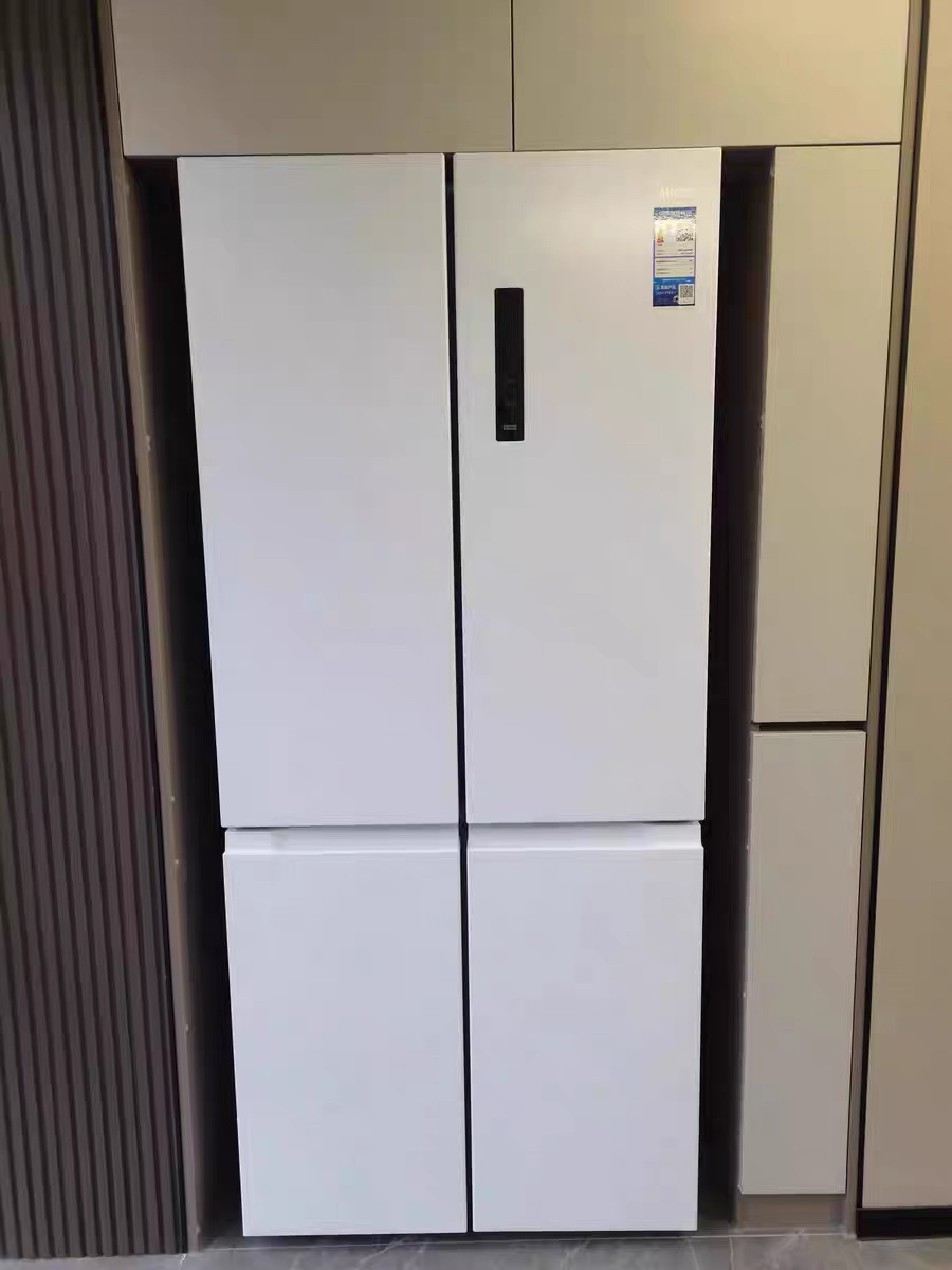 [自营]美的冰箱515升十字对开门制冰盒冰箱MR-540WSPZE白四开门家用双系统PT净味一级能效电冰箱 以旧换新国补晒单图