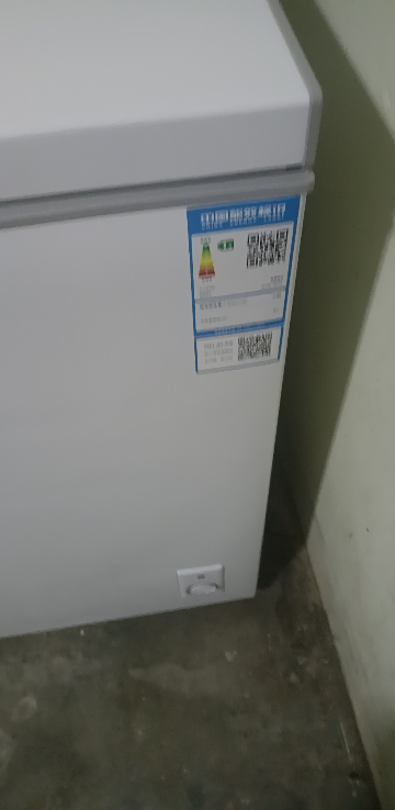 美菱(MELNG)冰柜201升卧式顶开门家用冷藏冷冻超薄小型单温冷柜一级大容量速冻断电保温小冰箱201DT白晒单图