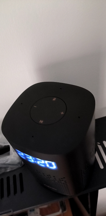 小米(MI)小爱音箱Play增强版 黑色智能音响LED时钟显示家电红外遥控 蓝牙Mesh网关 小爱同学智能语音控制晒单图