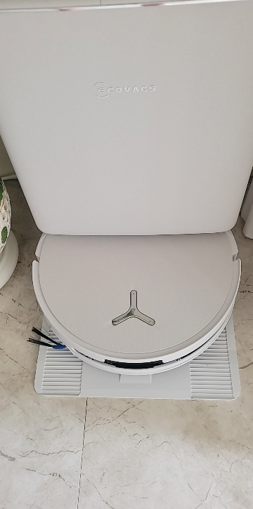 科沃斯ECOVACS T90 PRO白色扫地机器人拖洗烘一体自动清洗自动集尘滚筒洗地水箱版晒单图