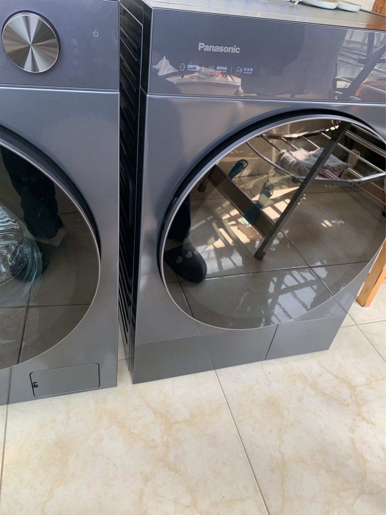 松下滚筒洗衣机XQG100-E312晒单图