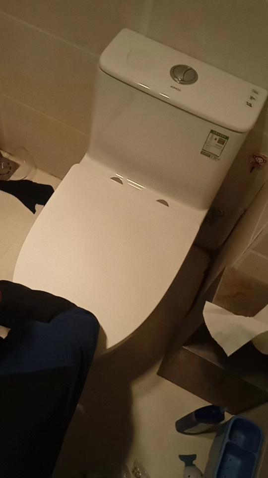 九牧(JOMOO) 大管径暴风虹吸式家用马桶 节水坐便器 11396-2-1/41KD-1晒单图