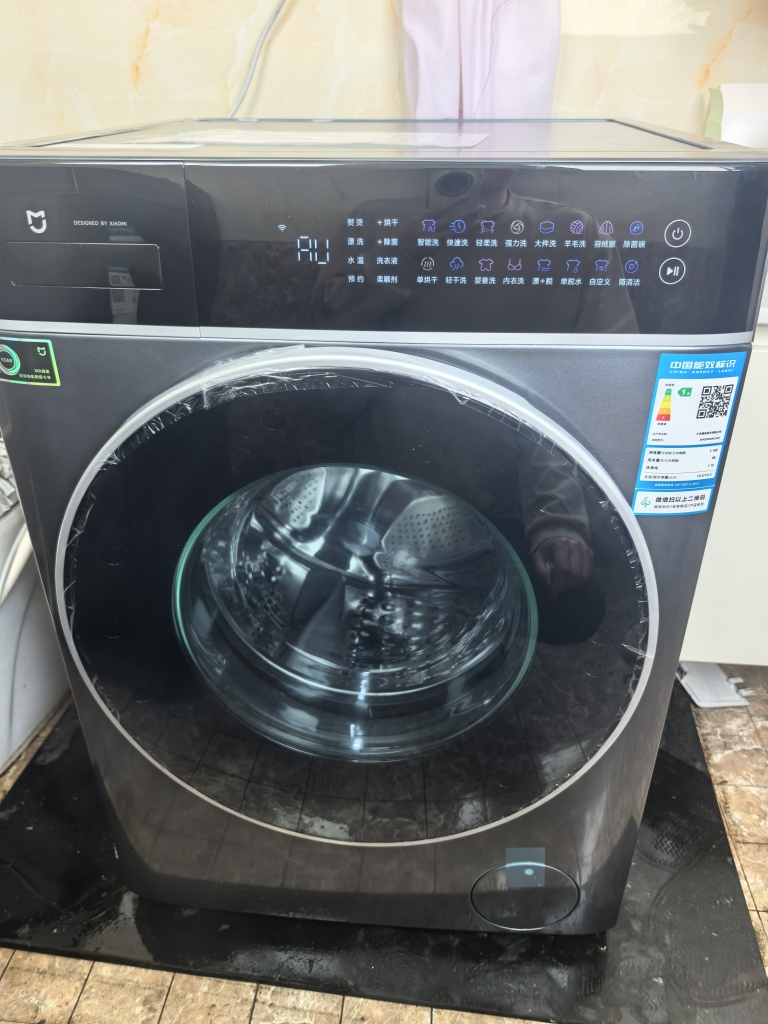 小米洗衣机洗烘一体机12公斤智投洗Pro滚筒全自动洗衣机 超薄机身超大桶径超大容量12kg XHQG120MJ303晒单图