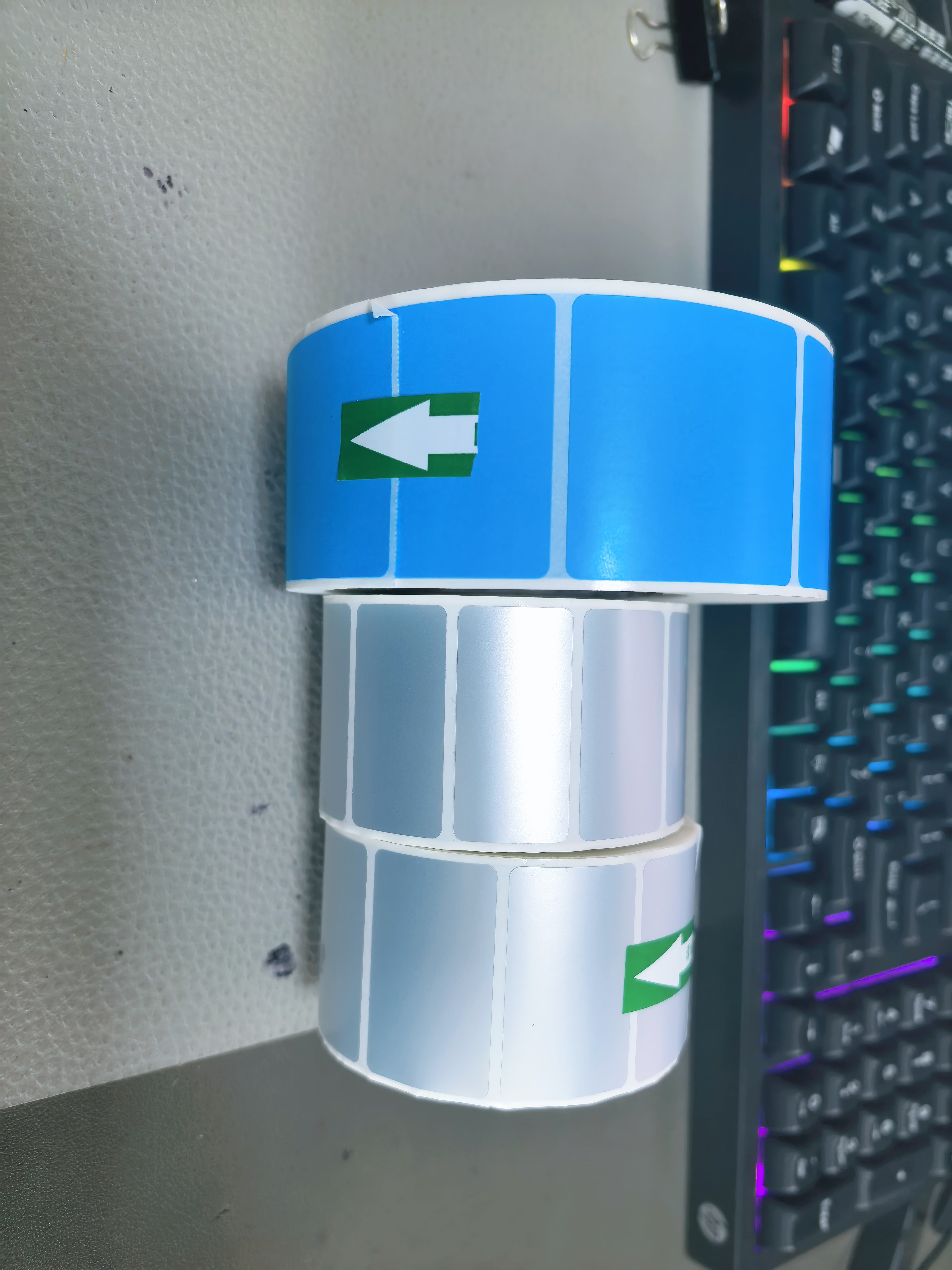 艾勒特工业 彩色标签纸(备注颜色) ALT-CS-1K /卷晒单图