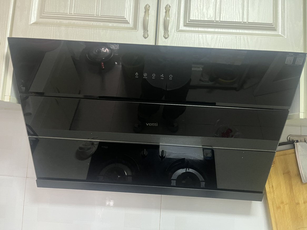 华帝(vatti)升级超薄平嵌抽油烟机侧吸式 i11169T 家用脱排吸油烟机 齐平橱柜23风量大吸力变频自清洗一级能效晒单图