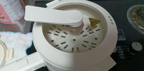 美的(Midea)电火锅带蒸笼电煮锅1.7升小型迷你火锅学生宿舍泡面不粘锅家用多功能多用途火锅小电锅MC-XZE2017晒单图