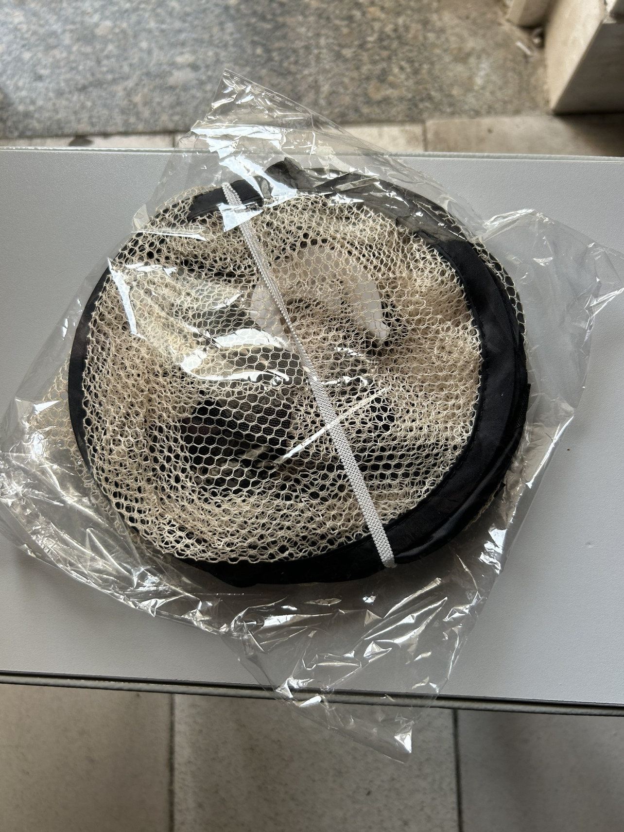 敬平晾衣网晒袜子衣物不变形晒衣篮晾晒网内衣毛衣专用平铺晾晒衣架 60CM大号单层灰色晒单图