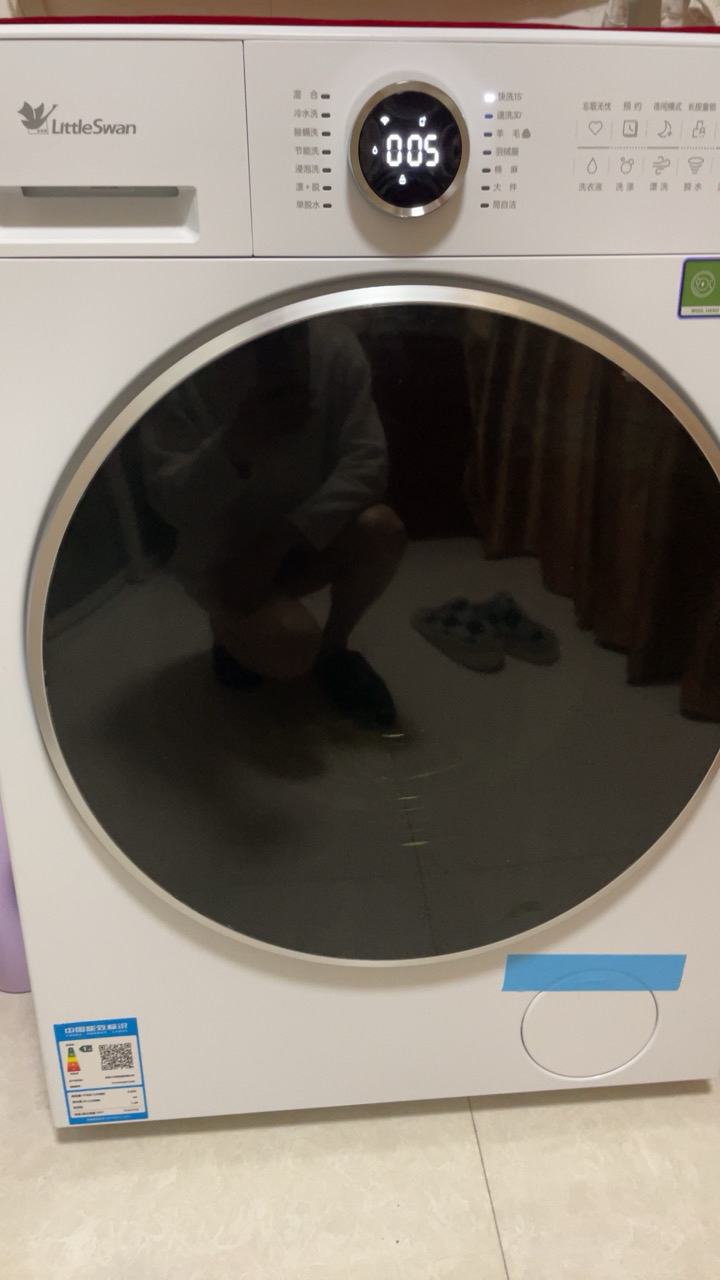 小天鹅(LittleSwan)滚筒洗衣机全自动家用 10KG水魔方 白色款 TG10V628PLUSW 纯平自由嵌 国补晒单图