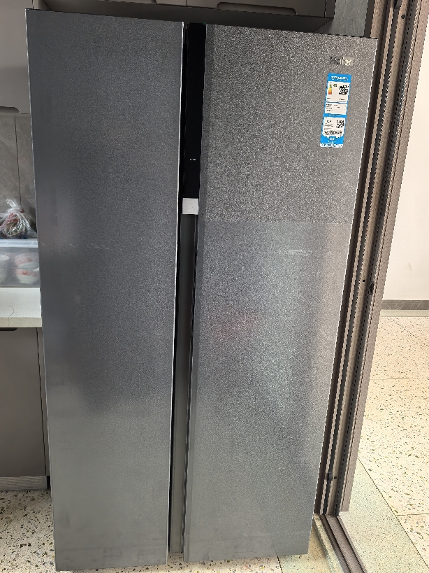 海尔(Haier)630升对开门超薄嵌入冰箱 AIP超净系统 阻氧干湿分储 一级 BCD-630WGHSS95S9U1晒单图