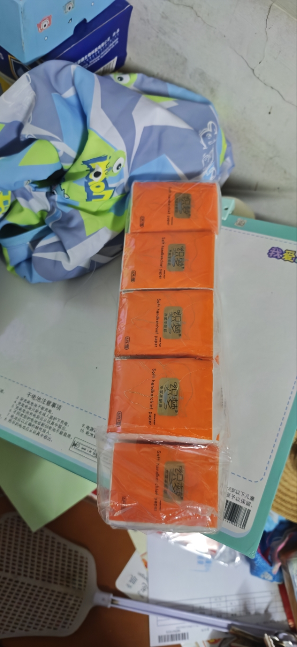 织梦手帕纸 便携式实惠压花随身装抽取式手帕纸每包6片装10包每条 柔韧厚实湿水不易破 母婴可用 餐巾纸 1条装晒单图