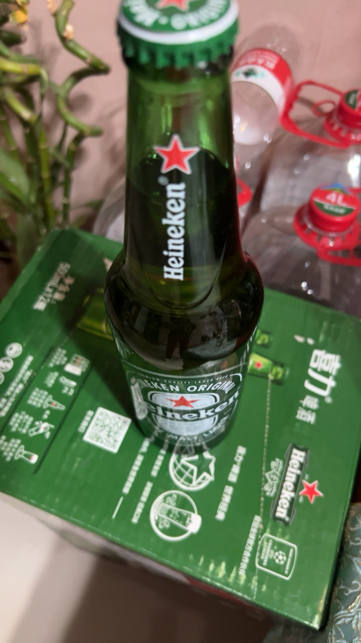 喜力(Heineken)经典啤酒500ml*12瓶 整箱装晒单图