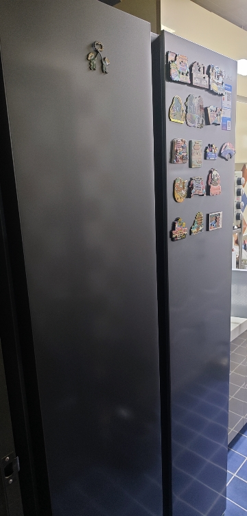 [自营]美的冰箱601对开门双开门变频一级能效家用智能电冰箱节能风冷无霜净味超薄可嵌入大容量BCD-601WKPM(E)晒单图