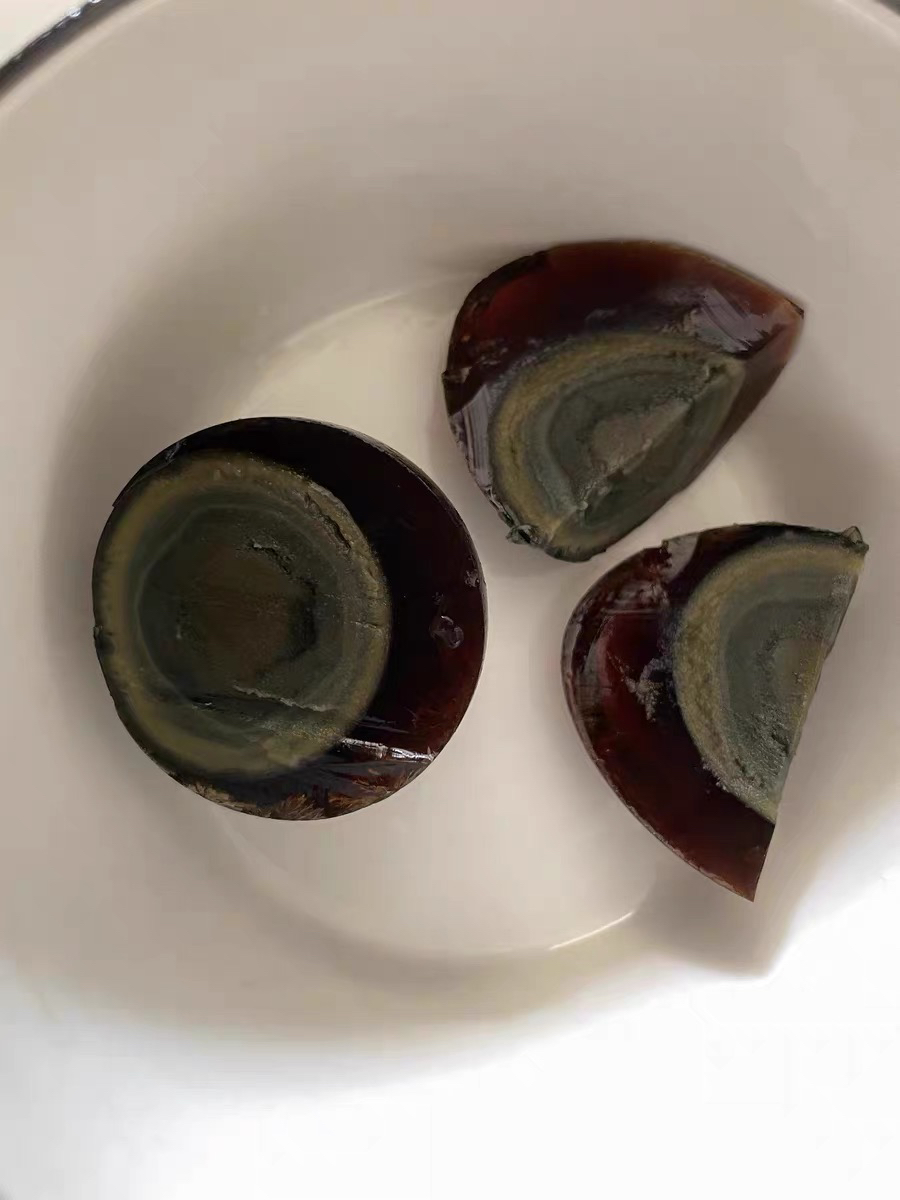 [神丹]松花溏心鸭皮蛋松花蛋 10枚 无铅工艺松花皮蛋溏心松花蛋散装鸭皮蛋凉拌菜非真空晒单图