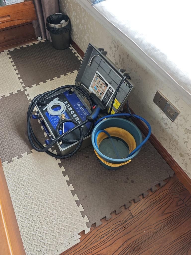 1台挂机空调清洗 挂壁式空调清洗服务 苏宁帮客 上门清洗晒单图