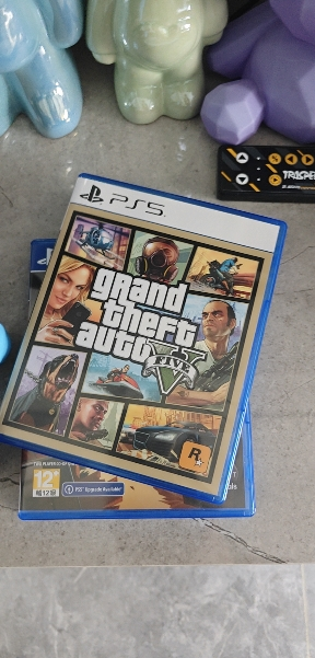 索尼(SONY)PS5 全新游戏光盘 侠盗猎车手5 三男一狗 给他爱5 GTA5 中文字幕 港版晒单图