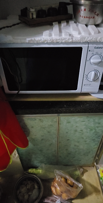 格兰仕(Galanz)微波炉家用23升旋钮操作平板加热精准控温 六档火力P70F23P-G5(S0)晒单图