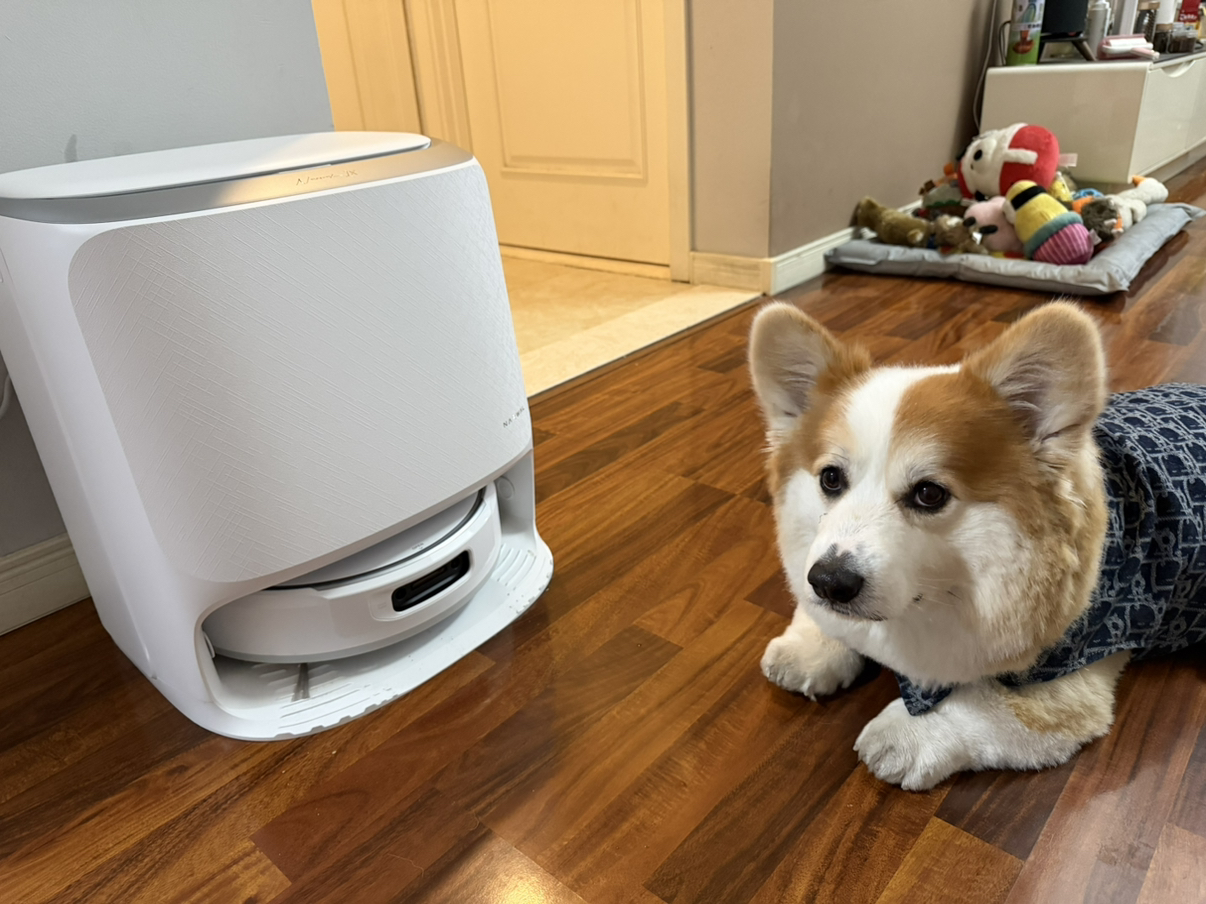 云鲸NARWAL JX水箱版全智能自清洁扫拖一体机 LDS激光规划瓷砖专用45度热拖活水履带APP操控晒单图