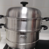爱仕达(ASD)蒸锅ZS28A4D 304不锈钢复合锅底两层9.2L蒸锅煮锅涮焖炖一锅多用晒单图
