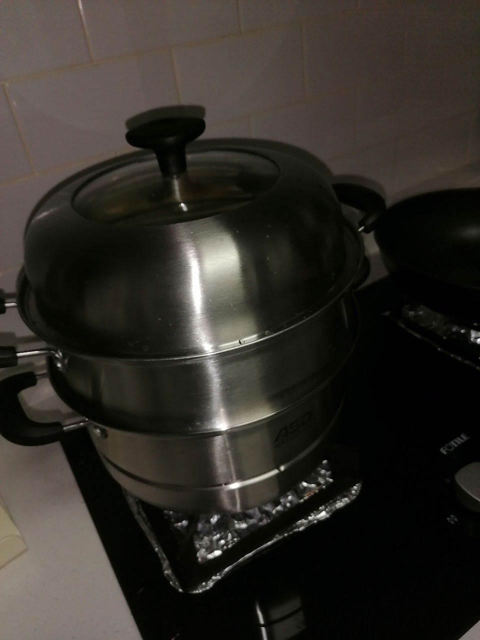 爱仕达(ASD)蒸锅ZS28A4D 304不锈钢复合锅底两层9.2L蒸锅煮锅涮焖炖一锅多用晒单图