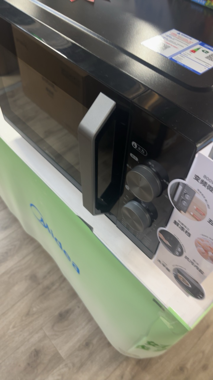 美的M23K2微蒸烤一体变频微波炉23L平板加热五档火力智能WiFi预约功能晒单图