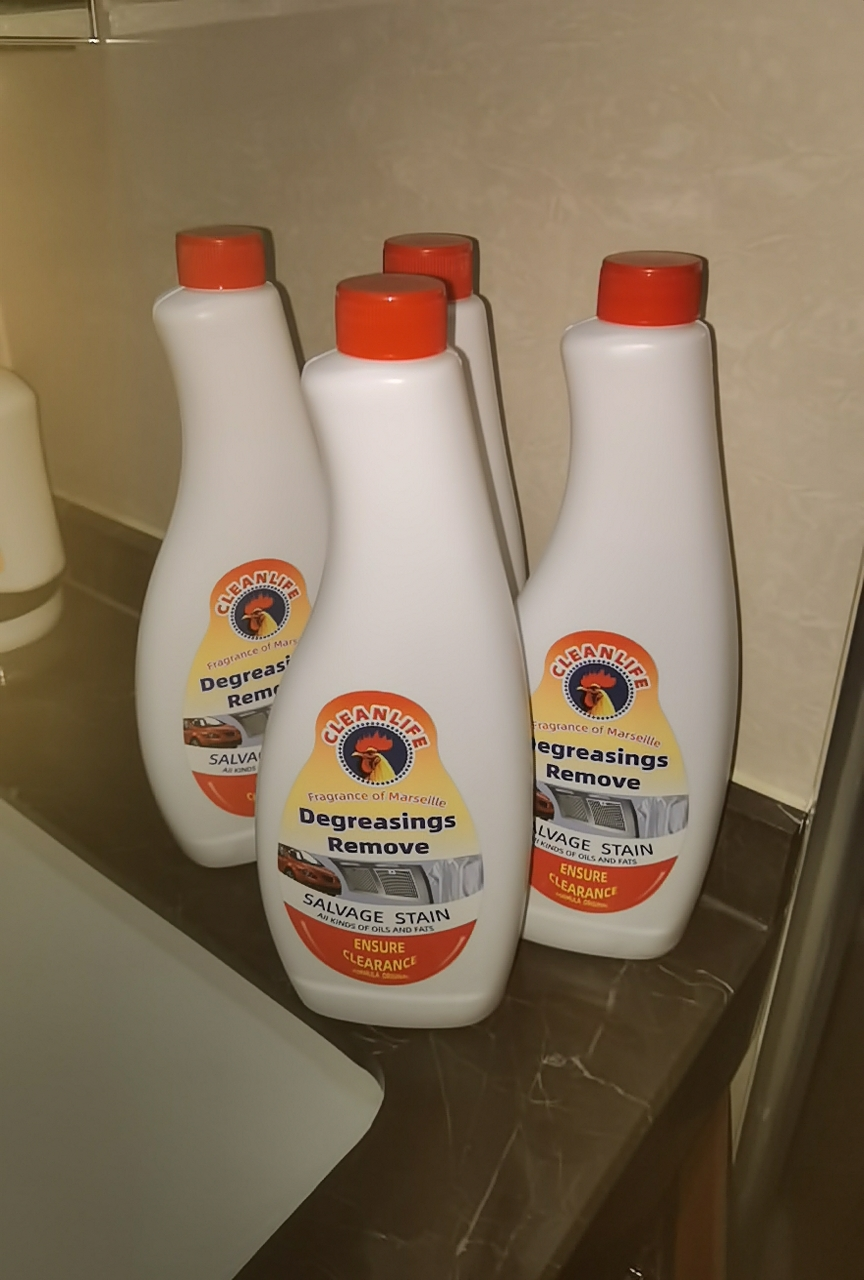 大公鸡油污清洁剂 多功能厨房清洗剂 600ml晒单图