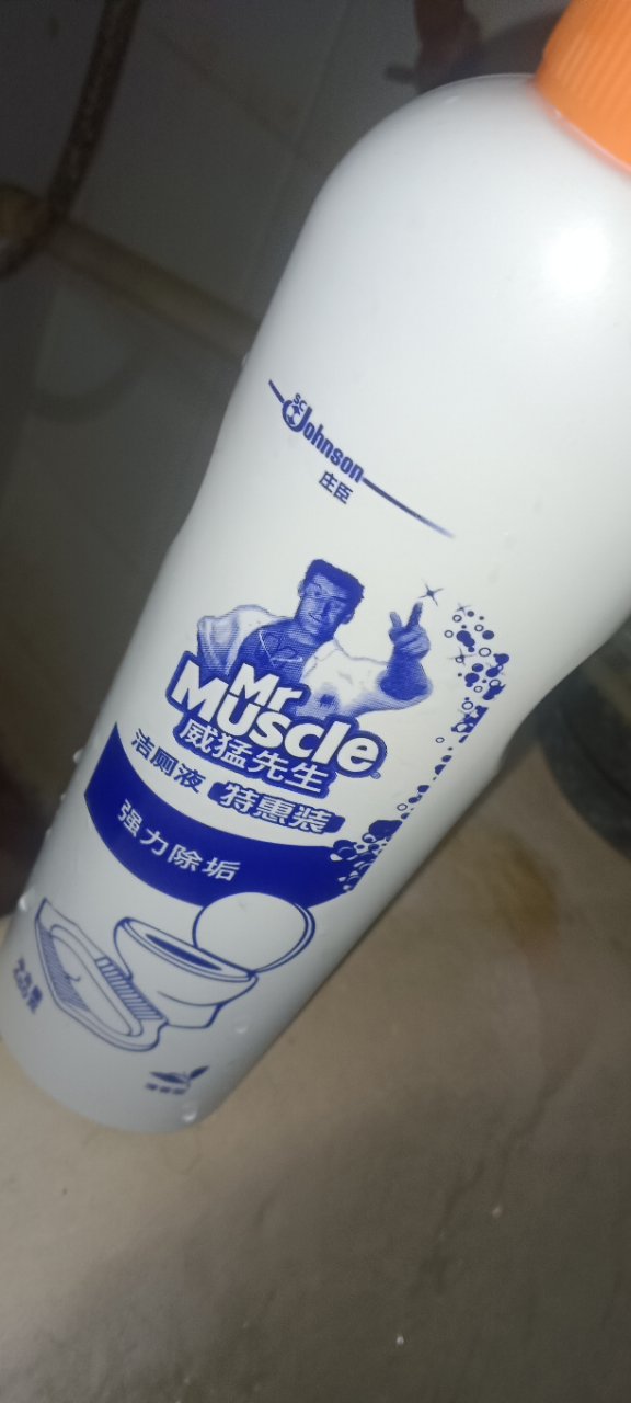 威猛先生 洁厕液 清香 480g*4瓶 洁厕灵 洁厕精 厕所清洁剂 除臭 去味 除垢晒单图