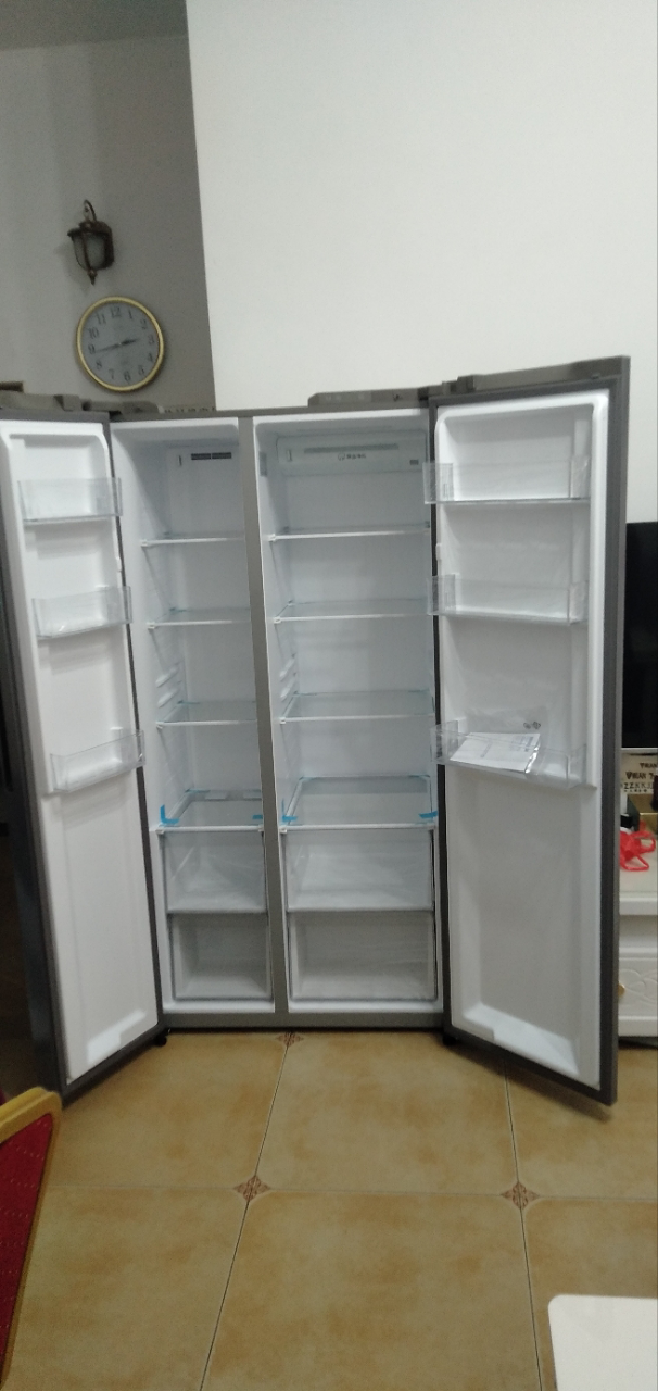 海尔冰箱BCD-541WGHSSEDG7 双开门 一级变频节能 风冷无霜大容量嵌入式家用海尔冰箱 新品晒单图