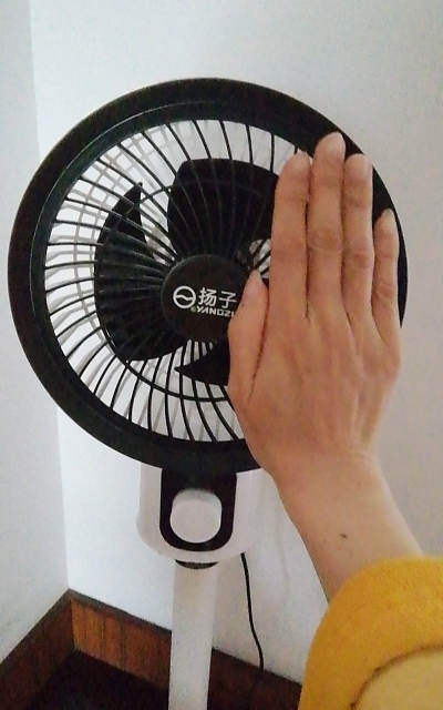 扬子空气循环扇电风扇家用落地扇台扇客厅卧室台立两用电风扇-白色机械款+延长线晒单图