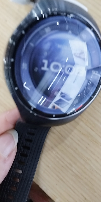 [智能手表]HUAWEI WATCH GT6 (ATM-B19) 46mm 黑色氟橡胶表带 雅丹黑晒单图